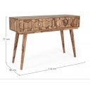 KANT exkluzív rózsafa konzolasztal - 113cm