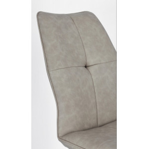 JORDAN design szék - taupe/antracit - Másolat