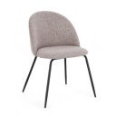 TANYA modern boucle szék - szürke