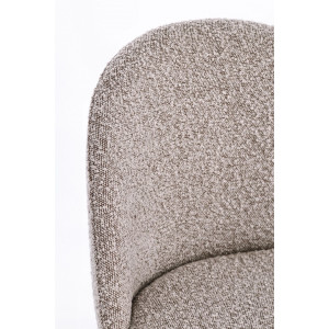 TANYA modern boucle szék - szürke
