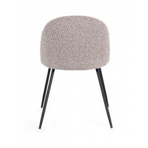 TANYA modern boucle szék - szürke
