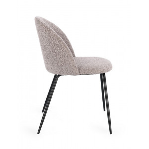 TANYA modern boucle szék - szürke