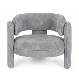 TAISHA design fotel - szürke/kék/beige BIZZOTTO