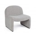 BASSILLA design boucle fotel - beige/szürke