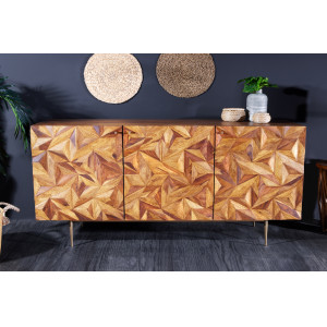 ALBEROBELLO modern rózsafa komód - 145cm INVICTA