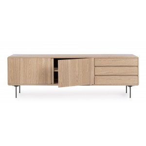 WIDALD design kőris TV-szekrény - 160cm BIZZOTTO