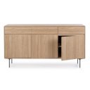 WIDALD design kőris komód - 160cm