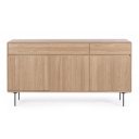 WIDALD design kőris komód - 160cm