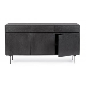 WIDALD DARK design kőris komód - 160cm BIZZOTTO