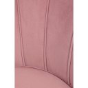 TULPE modern bársony fotel - szürke/mályva/kék