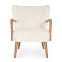 MORITZ design fotel - fehér