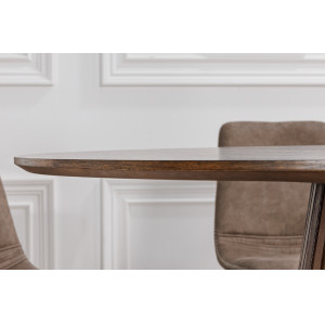 VALHALLA DARK modern kerek étkezőasztal - 120cm