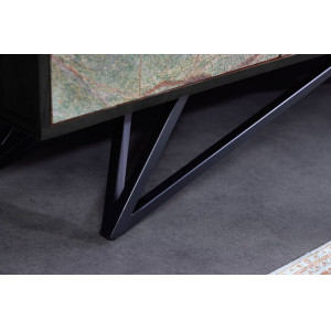 MOUNTAIN SOUL különleges kőfurnéros TV-szekrény - 200cm