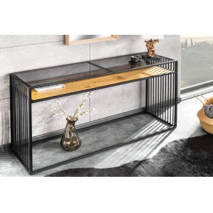 ARCHITECTURE design konzolasztal - 120cm - tölgy INVICTA