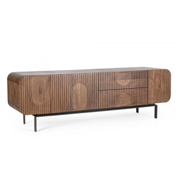 ORISSA modern mangófa TV-szekrény - 172cm