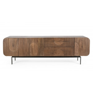 ORISSA modern mangófa TV-szekrény - 172cm BIZZOTTO