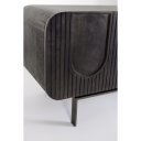 ORISSA BLACK modern mangófa TV-szekrény - 172cm