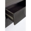 ORISSA BLACK modern mangófa TV-szekrény - 172cm