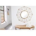 PRISM modern fali tükör 90 cm – arany