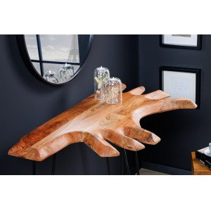 WILD modern akác konzolasztal - 104cm INVICTA