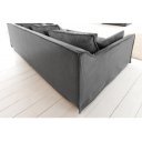 HEAVEN modern 3 személyes kanapé - szürke - 205cm