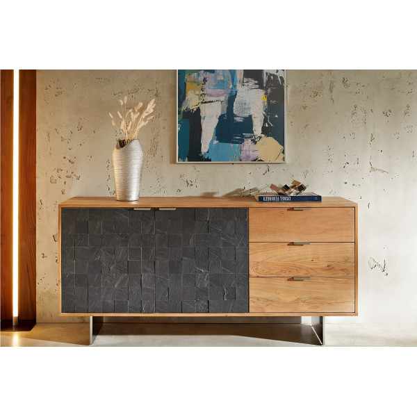 MARLOWE prémium akác komód - 147cm