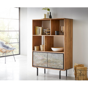 JUBILON prémium akác polc - 135cm bútor