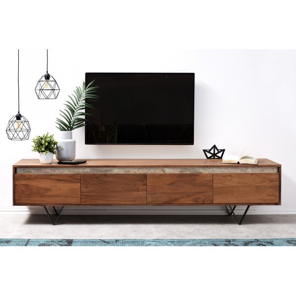 KIPLING prémium akác TV-szekrény -240cm