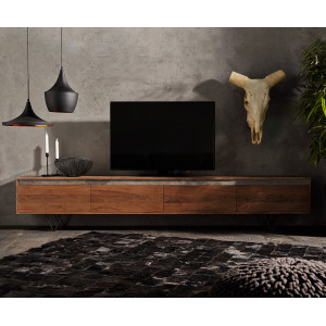 KIPLING prémium akác TV-szekrény - 200/240cm