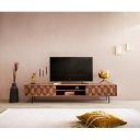 FEVON prémium akác TV-szekrény - 200/240cm
