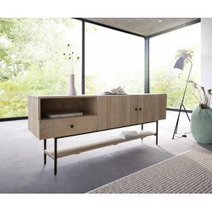 NENCIA prémium mangófa TV-szekrény - 160cm bútor