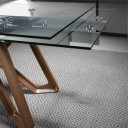 MORELLA design bővíthető üveg étkezőasztal - 160-240cm