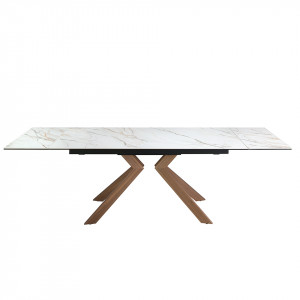 MONTEROSSO design bővíthető kerámia étkezőasztal - 180-260cm