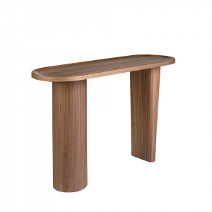 ROSAL design konzolasztal - dió - 150cm