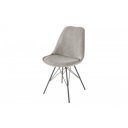 SCANDINAVIA design kordbársony szék - szürke