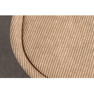 SCANDINAVIA design kordbársony szék - beige