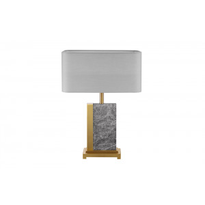 ELEGANCIA design asztali lámpa - szürke márvány