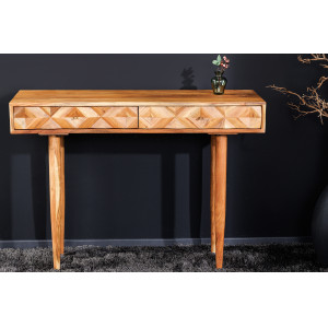 MATERA modern akác íróasztal - 100cm INVICTA