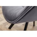 DUTCH COMFORT design forgatható szék - szürke
