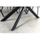 ALPINE bővíthető étkezőasztal - világos márvány - 160-200cm