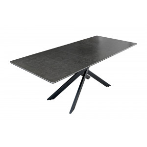 ALPINE bővíthető étkezőasztal - antracit - 160-200cm