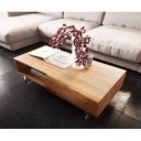 LOVECRAFT prémium akác dohányzóasztal - 115cm