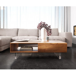 LOVECRAFT prémium akác dohányzóasztal - 115cm