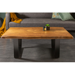 MAMMUT HONEY tömör akác dohányzóasztal - 110cm