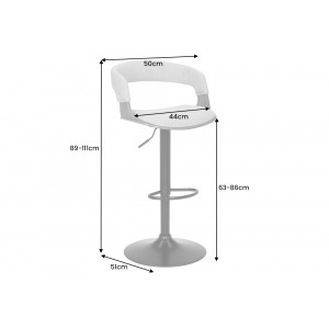 MANHATTEN design bárszék - beige