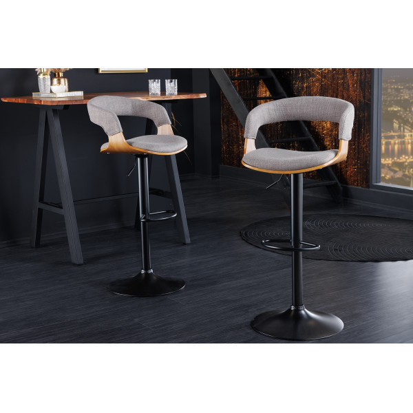 MANHATTEN design bárszék - szürke MANHATTEN design bárszék - szürke