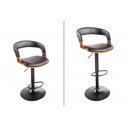 MANHATTEN design bárszék - fekete