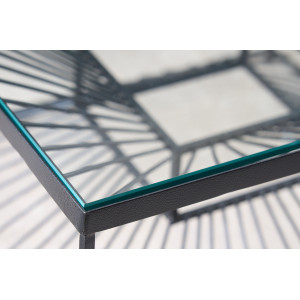 ILLUSION modern dohányzóasztal - 60cm