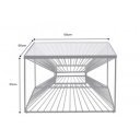 ILLUSION modern dohányzóasztal - 60cm