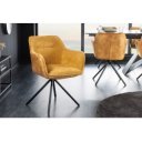 VERONA design forgatható szék - okker